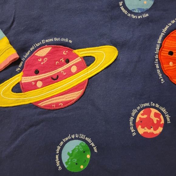 Mini Boden Planet Facts Dress Size 6-7 - Picture 6 of 7
